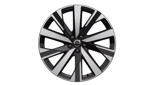 20" 5 radios Multi Spoke Black Diamond Cut - 1284