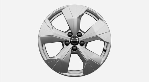 18" 5 radios plateado brillante