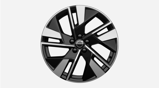 19" 5 radios dobles Black Diamond Cut brillante - 1299